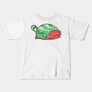 Cute Watermelon Dragons Kids T-Shirt